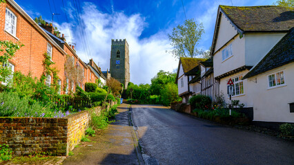 St Mary's Church in Kersey, Suffolk