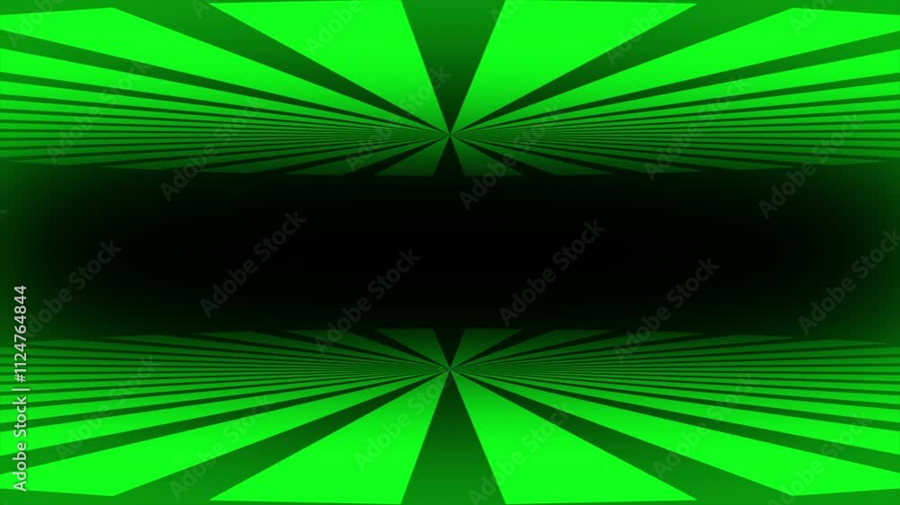 Aufkleber green color rotating 3d space gradient design loop-able 3d seamless background for logo reveal