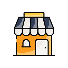 Storefront vector icon