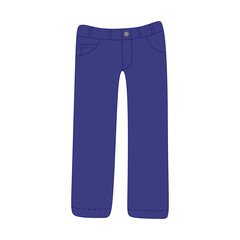 blue jeans isolated icon png