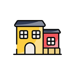 Porch vector icon