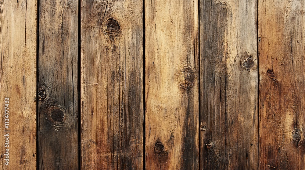 Aufkleber weathered vertical wooden boards creating a rustic and textured background