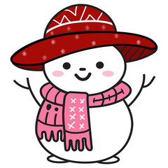 Fototapeta premium snowman7