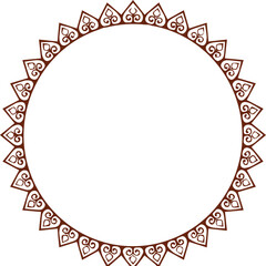 Beautiful flower art and mandala vector design