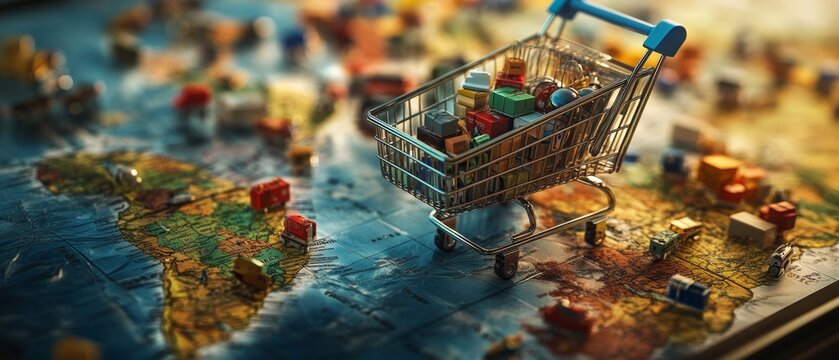 E-commerce site offering worldwide discounts, featuring global product categories, promotional deals, and seamless international shipping options for shoppers across different regions