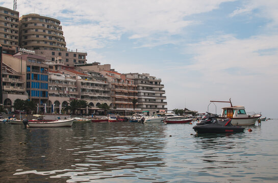 Resort village Rafailovici in the municipality of Budva, Montenegro. 