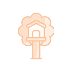 Treehouse vector icon