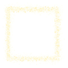 high quality glitter square frame element