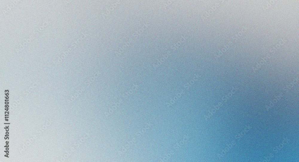 Fototapete Refined blue and gray gradient background with grainy texture effects, creating a modern and professional design.