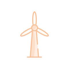 Wind Turbine vector icon