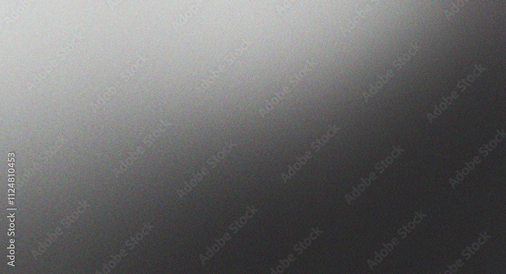 Poster minimalist black and gray grainy gradient background paired with noise texture effects for clean and