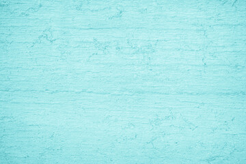 Blue light concrete texture for background in summer wallpaper. Cement colour and sand wall of tone vintage. Abstract teal light color. Cement grain texture paint watercolor for design decoration.