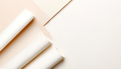 Soft textures and subtle tones blend harmoniously in a creative workspace design