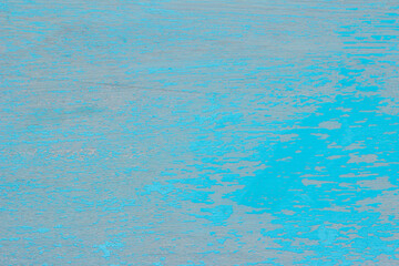 Old grunge wood plank texture background. Vintage blue and white peeling wooden board wall have antique cracking style object for furniture design. Painted weathered table woodworking hardwoods empty.