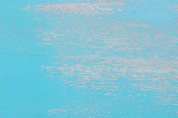 Old grunge wood plank texture background. Vintage blue and white peeling wooden board wall have antique cracking style object for furniture design. Painted weathered table woodworking hardwoods empty.