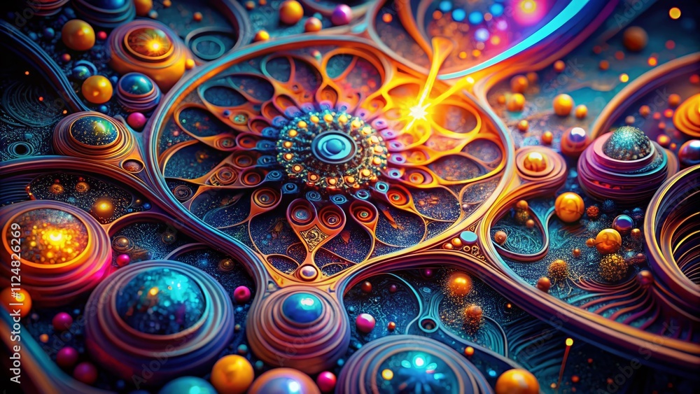 Poster captivating abstract representations of artificial intelligence in candid photography style, showcas