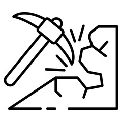 mining single icon
