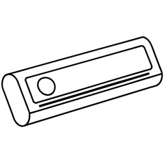 Soundbar Vector Icon Design