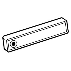 Soundbar Vector Icon Design