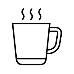 briefcase icon, office vector icon - black outline icon of briefcase symbolizing office, workspace, and modern office in simple design.