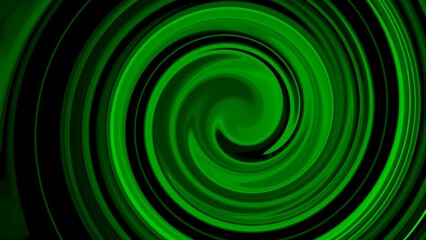 Emerald Vortex: Abstract swirling green and black design. Hypnotic, dynamic, and visually captivating. Perfect for backgrounds or design elements.