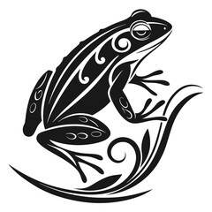 frog vector illustration