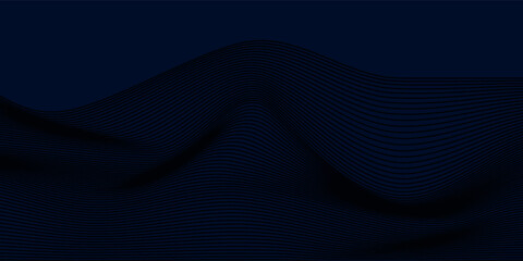 3D modern wave curve abstract presentation background. Luxury paper cut background.vector illustration