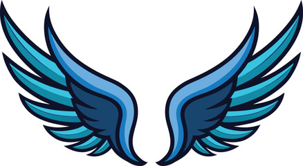 Obraz premium vector wing design