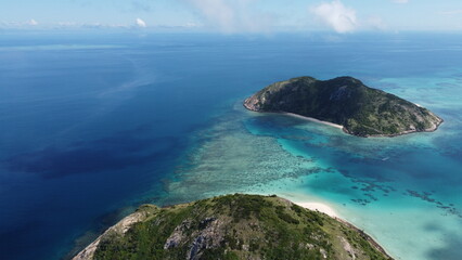 Beautiful Lizard Island Resort tropical island paradise australia queensland drone photo © Mark