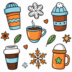 set of cups
