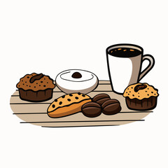 coffee and cookies