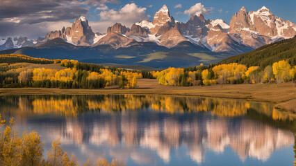 The Dallas Divide landscape near Ridgway, Colorado