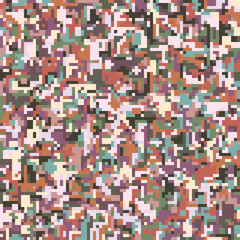 ABSTRACT PIXEL PATTERN BACKGROUND PASTEL COLORFUL MOSAIC GRID DESIGN WITH GEOMETRIC SHAPES VECTOR TEMPLATE GOOD FOR MODERN WEBSITE, WALLPAPER, COVER DESIGN 