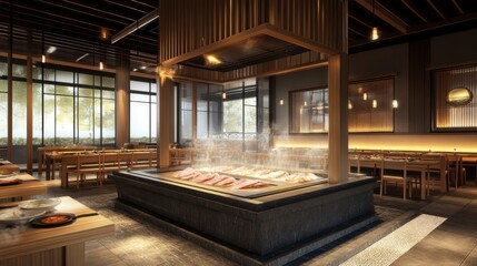 Japanese Hotpot with Sizzling Thinly Sliced Meat