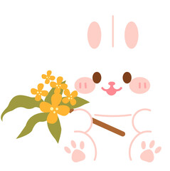 Mid Autumn Festival Cute Rabbit