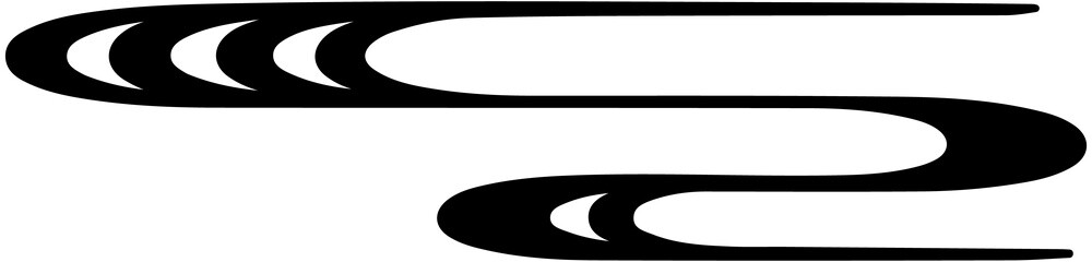 Cloud line Pattern Decoration
