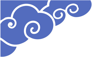 Chinese Cloud Corner Decoration