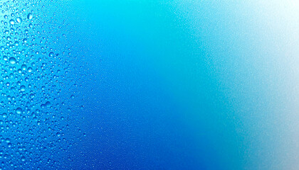 Bubbles and splashes create a serene blue atmosphere on smooth surface
