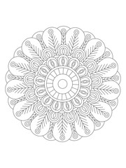 Flower coloring pages for kids