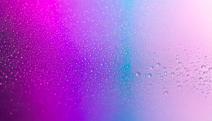Obraz premium Vibrant colors merge in a misty dance of droplets on a glass surface