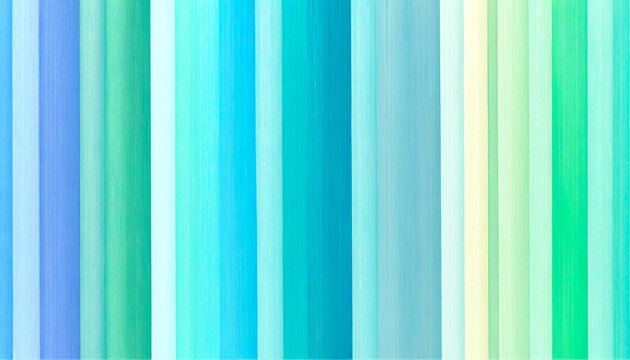 Flowing hues merge beautifully in a serene pattern of blue and green tones