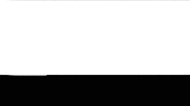 Black and white brush stroke transition effect. 4K quality footage