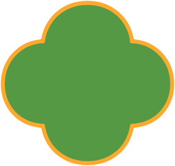 Chinese Style shape title box
