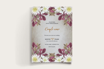 Save the date wedding invitation templates