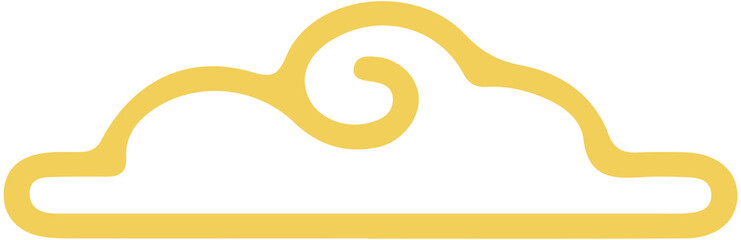 Mid Autumn Festival Cloud line
