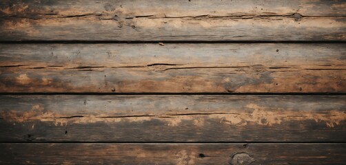 Obraz premium Weathered wooden grunge surface with dust and faded patterns