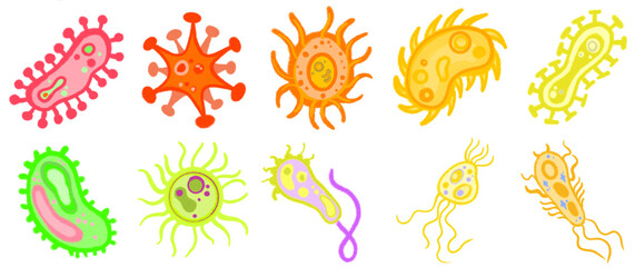 Illustrative Virus Elements: Hand-Drawn Representations for Medical, Pharmaceutical, and Educational Applications