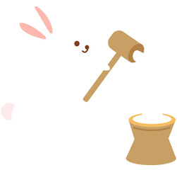 Mid Autumn Festival Cute Jade Rabbit