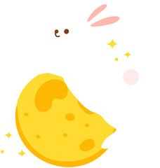 Mid Autumn Festival Cute Jade Rabbit