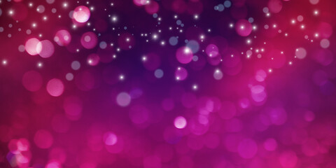 Bokeh holiday background Fireworks New Year New Year Celebration Stars and Ornaments with...